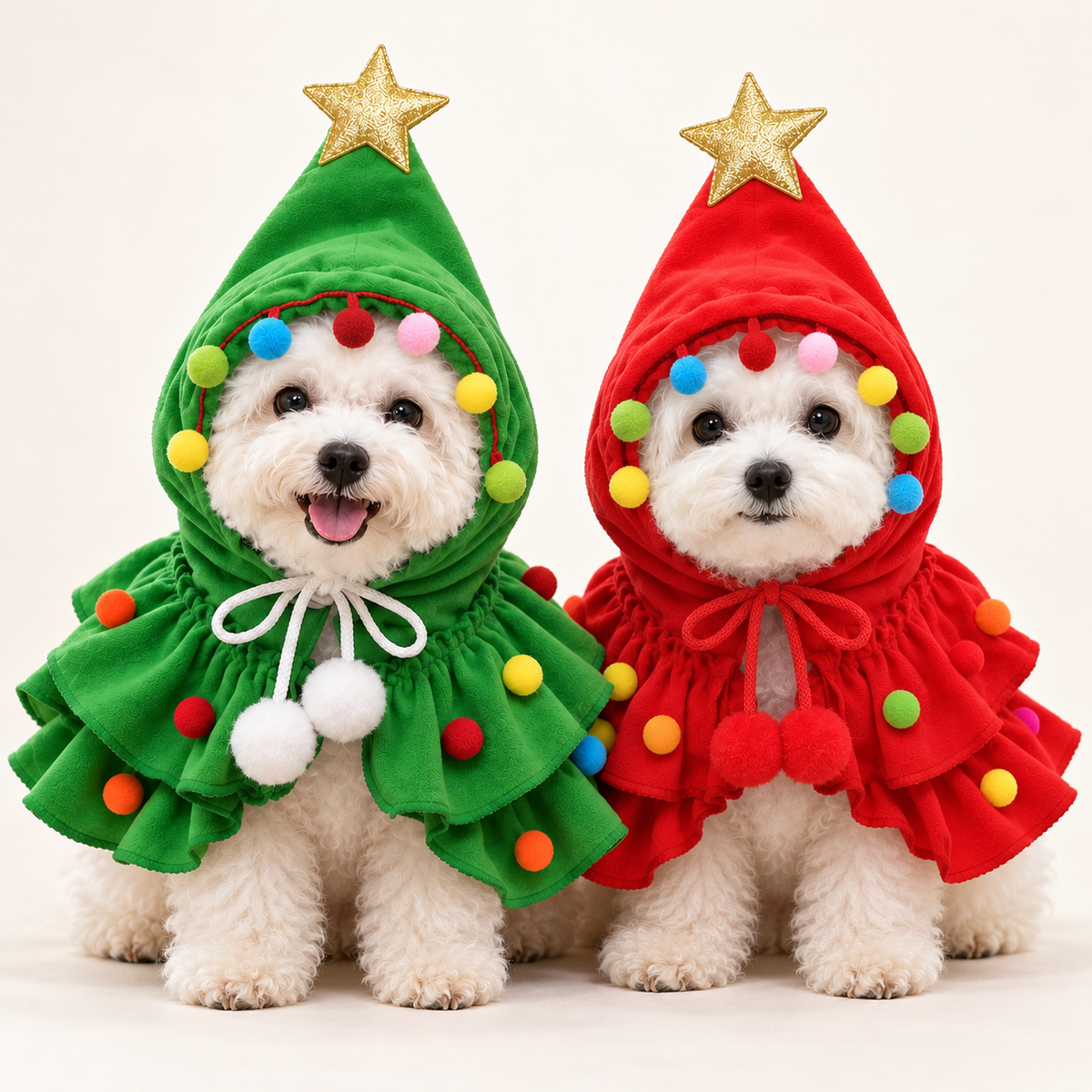 Christmas Tree Pet Cape